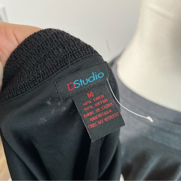 Vintage Y2K Crochet Knit‎ Beaded Cami Top Linen Rayon Womens Medium - Picture 5 of 5